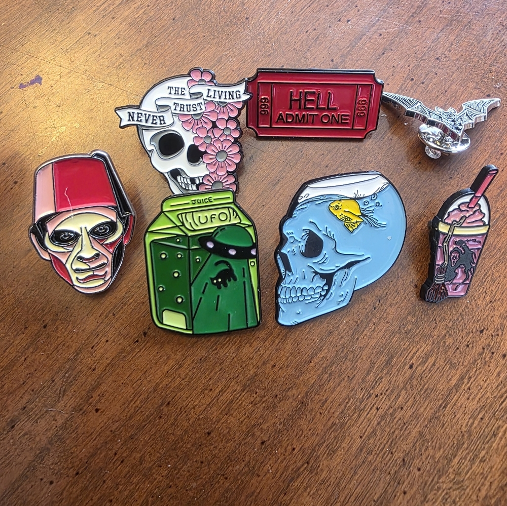 Enamel Pins Set